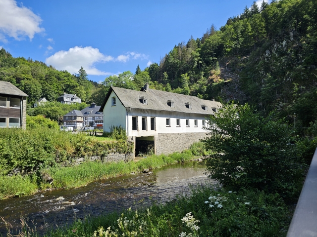 Altes Fabrikgebäude bei Monschau. 